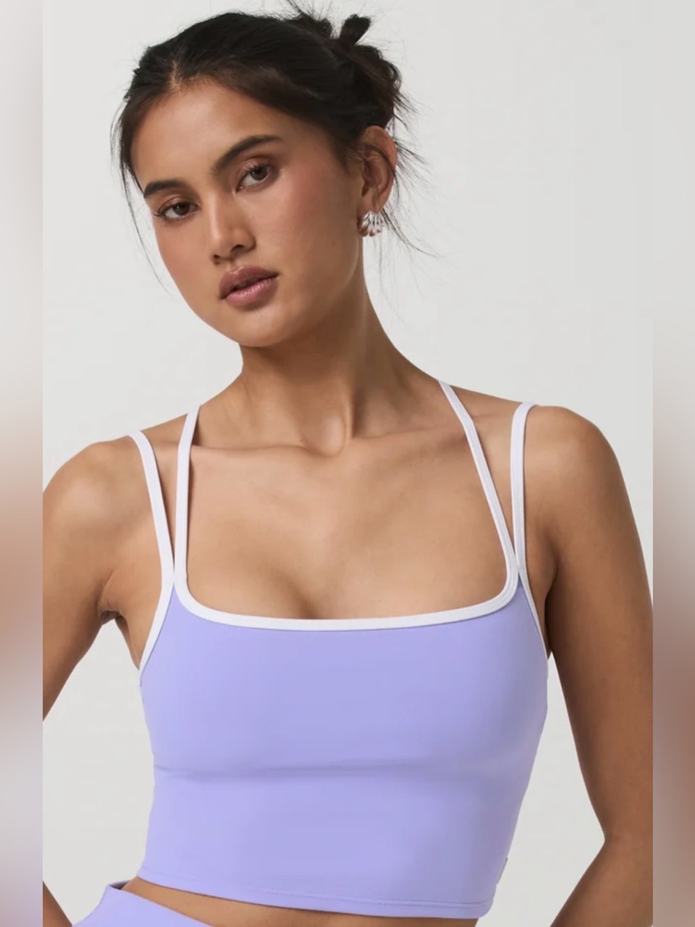 Vuori Daily Layered Tank Hyacinth Heather L